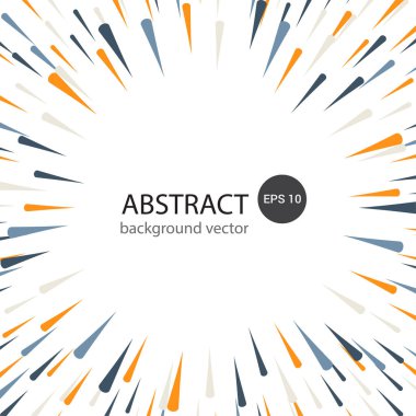 Renkli dinamik soyut geometri öğeleri arka plan kompozisyon renkli çeşitli yuvarlak şekiller yapılmış. Vektör çizim.