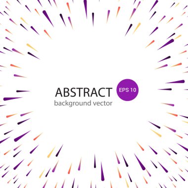 Renkli dinamik soyut geometri öğeleri arka plan kompozisyon renkli çeşitli yuvarlak şekiller yapılmış. Vektör çizim.