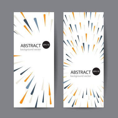 Geometrik tasarım afiş web şablonu vektör soyut.