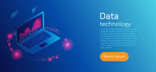 Computer schermen moderne infographic. Computer, laptop, SmartPhon — Stockvector