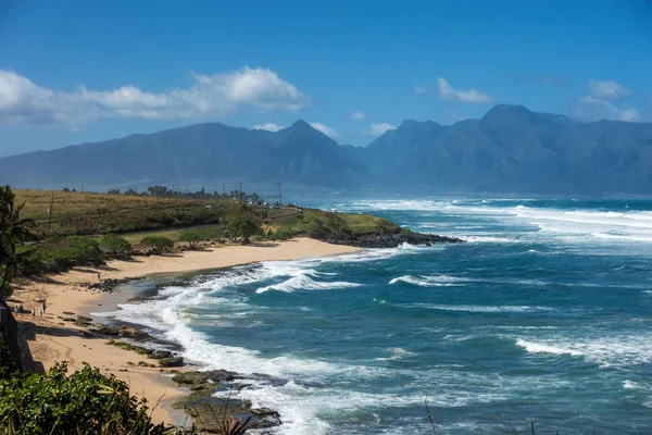 Strand van Hookipa op het eiland Maui — Stockfoto