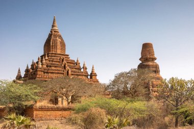 Bagan, Myanmar 'da Antik Sein Nyet Amat