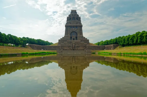 Leipzig, Almanya (Das Voelkerschlachtdenkmal) Milletler Muharebesi Anıtı