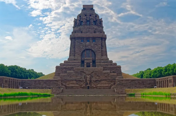 Leipzig, Almanya (Das Voelkerschlachtdenkmal) Milletler Muharebesi Anıtı
