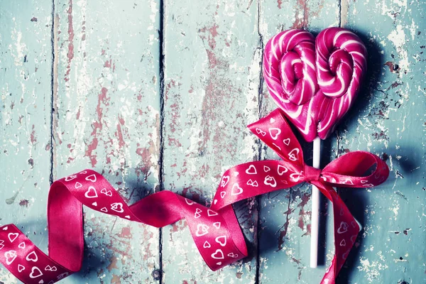 발렌타인 사탕을 심장의 — 스톡 사진