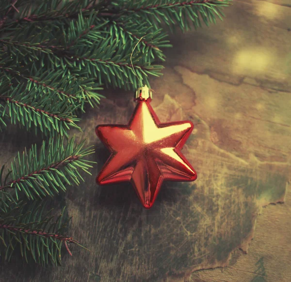 素晴らしいクリスマスの装飾 休日の装飾の概念 — ストック写真