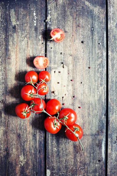 테이블에 토마토의 — 스톡 사진