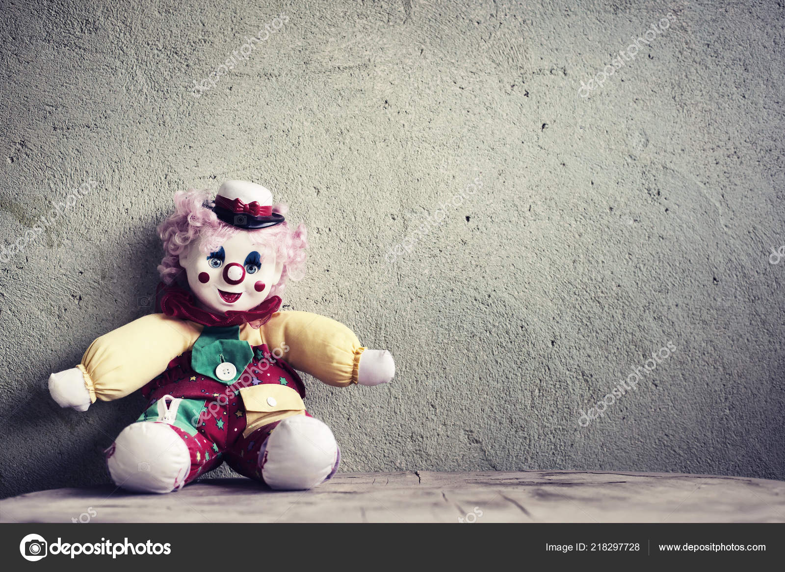 vintage clown doll