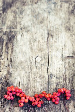 Şükran günü kavramı ahşap arka plan üzerinde