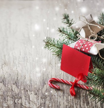 Şaşırtıcı Noel süsleri. Tatil dekorasyon konsepti