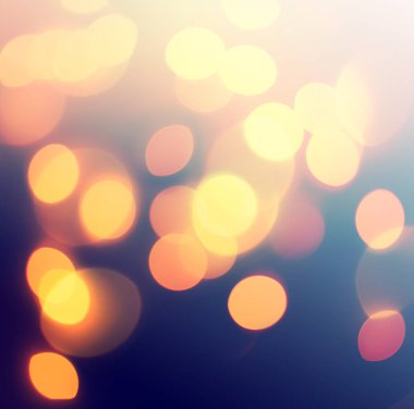 Soyut renkli ve parlak bulanık kamaşma