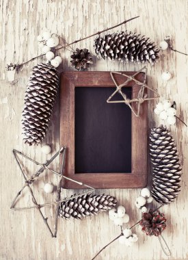 Şaşırtıcı Noel süsleri. Tatil dekorasyon konsepti
