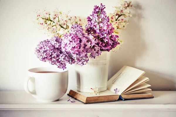 Increíbles Flores Flor Con Follaje Hierbas — Foto de Stock