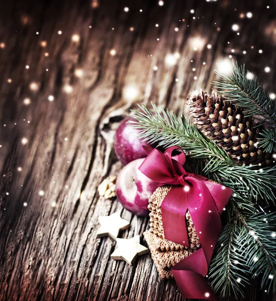 素晴らしいクリスマスの装飾 休日の装飾の概念 — ストック写真