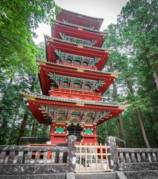 Японський pagoda у Nikko — стокове фото