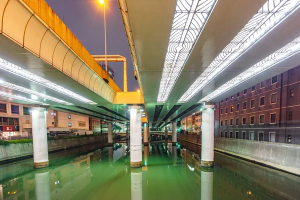 River under the bridge — Stock Photo, Image