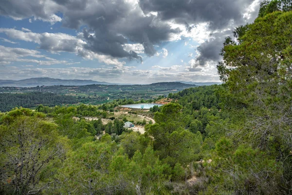 Sulama için su birikintisi