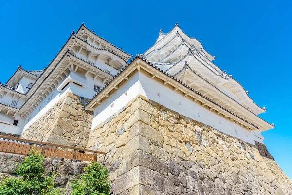 姬路城堡角落蠕虫眼睛看法, 日本 — 图库照片