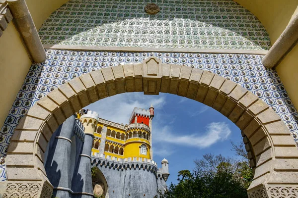 Entrance to Pena Palace — Stock Photo, Image