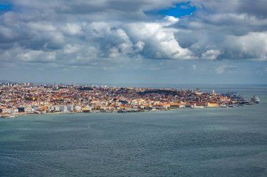 Lizbon şehir merkezinde uzun atış