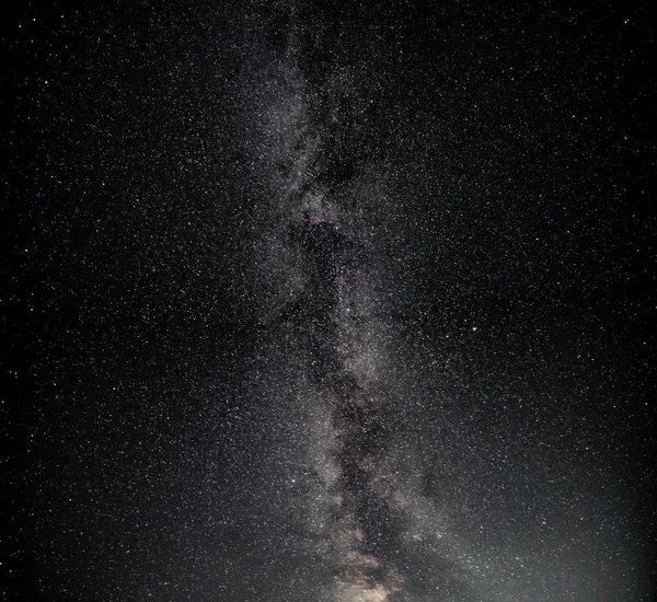 Vía Láctea en el hemisferio norte, hora de verano — Foto de Stock
