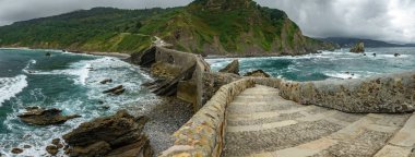 San juan de Gaztelugatxe, ultra geniş panorama yolu