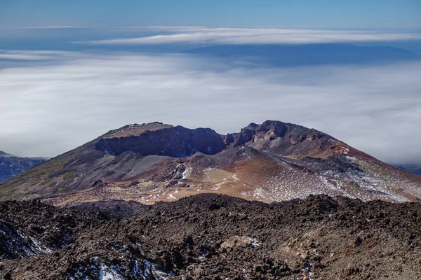 ピコ ・ ビエホ火山の超長時間露光. — ストック写真