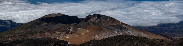 Obrovské gigapan kráter sopky Pico Viejo — Stock fotografie