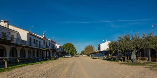 Il borgo vintage di El Rocio in Andalusia — Foto Stock