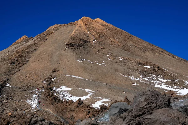 Vrchol vulkanického kráteru Teide na Tenerife — Stock fotografie