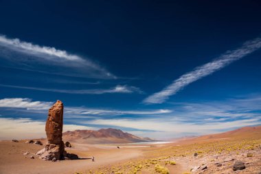 Stone formation, Pacana Monks in Atacama Desert clipart