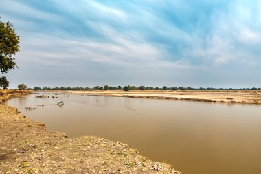 Zambiya 'da luangwa nehrinin aşırı uzun süre maruz kalması