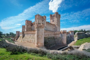 Castillo de la Mota, Medina del Campo, Castille, İspanya
