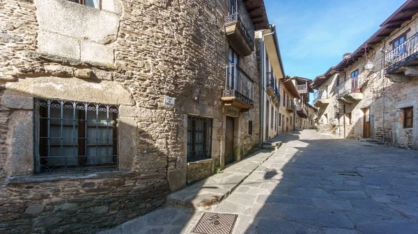 Gatan Puebla de Sanabria — Stockfoto