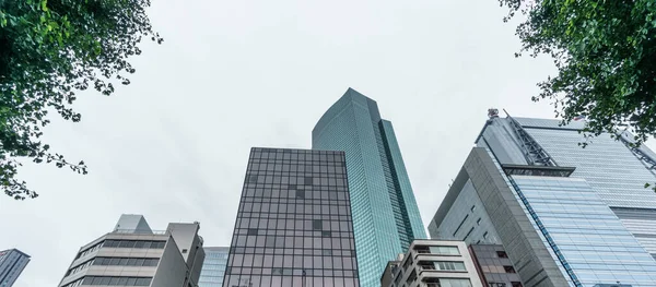 Edificios de oficinas y árboles —  Fotos de Stock