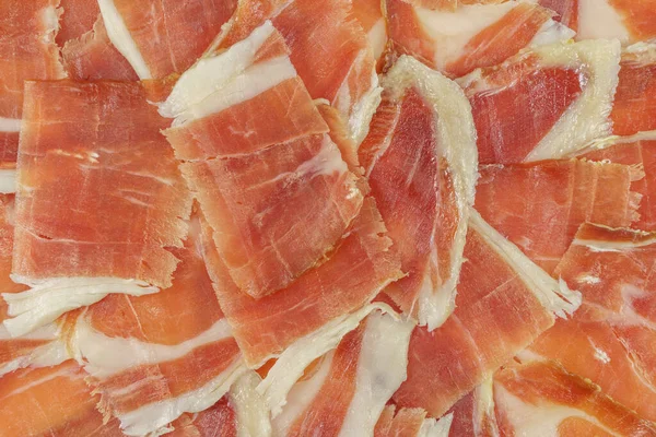 Acorn ham plate closeup, top view — Stock Photo, Image