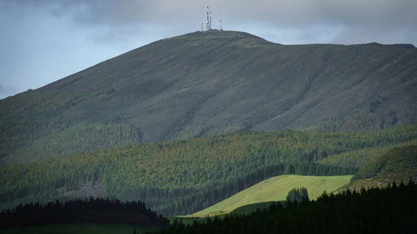 Bergstoppen Santa Barbara i Terceira, Azorerna — Stockfoto