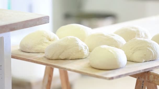 Dělat venkovský chléb — Stock video