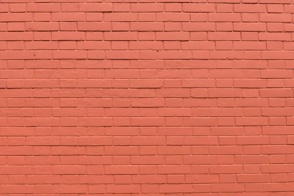 Strong Red Vertical Brick Wall Background Surface Red Orange Tiles — Stock Photo, Image