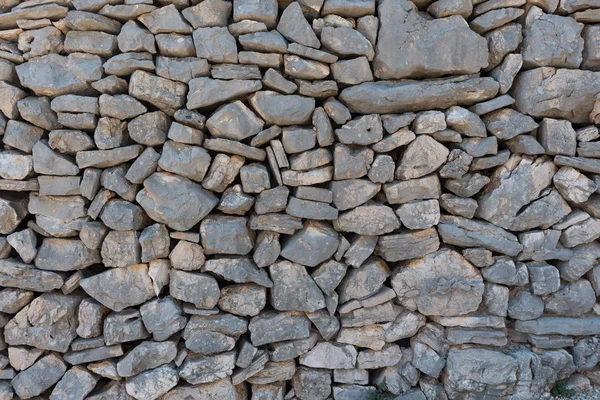 Old Grey Dry Wall Stone Surface Background Wallpaper — Stock Photo, Image