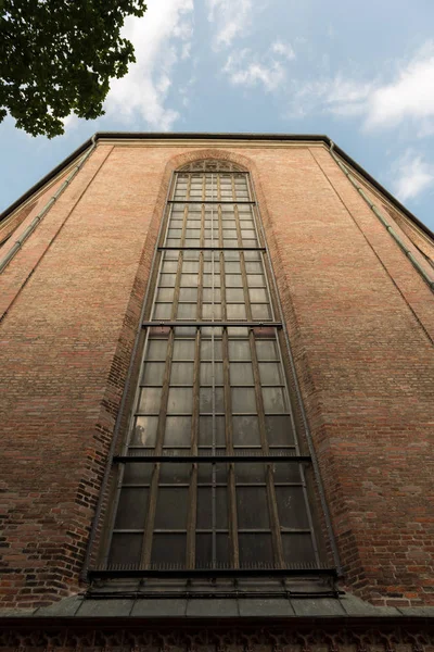 Tall Window Church Frauenkirche Munich Germany — Stock Photo, Image