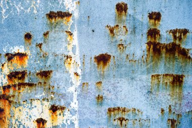 paslı eski metal yüzey dokusu