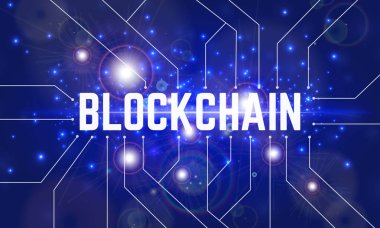 Ağ blockchain kavramı arka plan