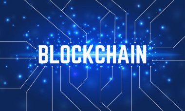 Ağ blockchain kavramı arka plan