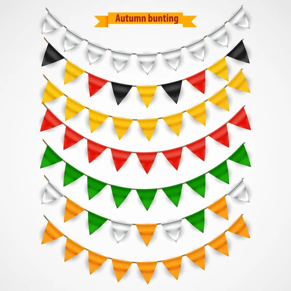 Renkli kiraz kuşu ve çelenk kutlama için. Sonbahar, thanksgivven bayrakları.