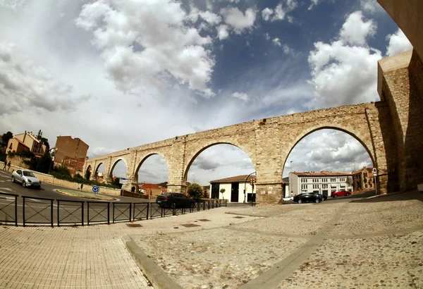 Famous Aqueduct in Teruel, Spain — Stock Photo, Image