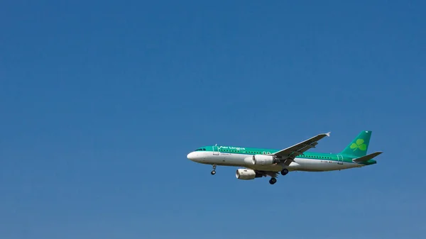 Budapest Hungría Junio 2018 Aer Lingus Airlines Airbus A320 214 — Foto de Stock