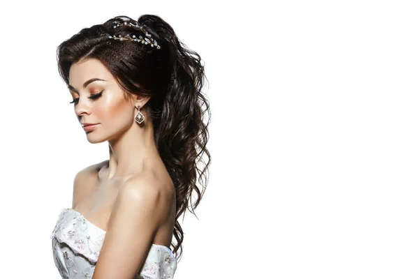 ウェディング ドレスの美しい花嫁 — ストック写真