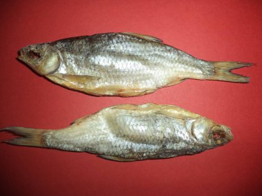  kurutulmuş balık roach