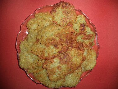 taze kızarmış patates gözlemesi